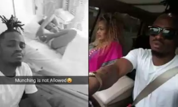Diamond Platnumz Puts Wife’s Delivery Moments On Snapchat As He Prepares To welcome a Son